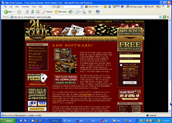 24kt Gold Casino Screenshot