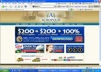 Acropolis Casino Screenshot
