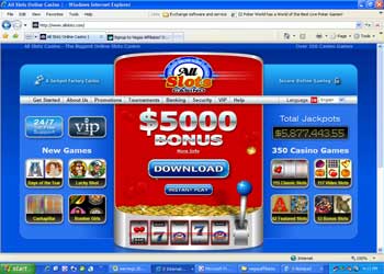 All Slots Casino Screenshot