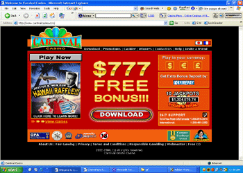 Carnival Casino Screenshot