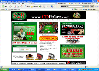 CD Poker Room Screenshot
