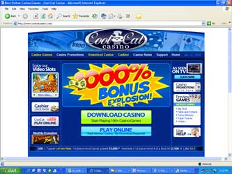 Cool Cat Casino Screenshot