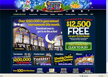 Crazy Slots Casino Screenshot