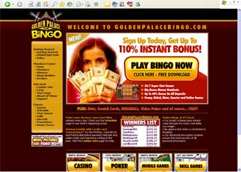 Golden Palace Bingo Screenshot