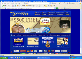 Casino Grand Bay Screenshot