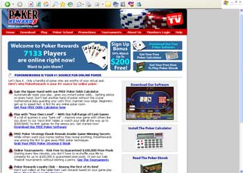 Poker Rewards Poker Room Screenshot