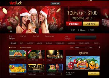 Red Luck Casino Screenshot
