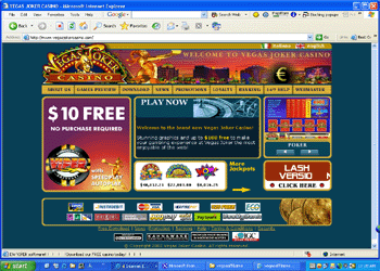 Vegas Joker Casino Screenshot