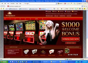 Winpalace Casino Screenshot