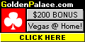 $200 Bonus at Golden Palace