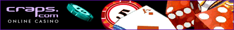Roll them Bones at Craps dot com Casino Online