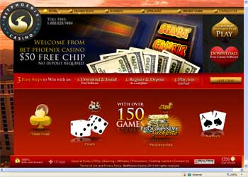 Bet Phoenix Casino Screenshot