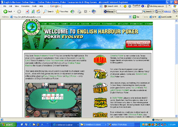 English Harbour Poker Room Screenshot