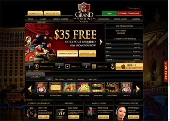 Grand Fortune Casino Screenshot