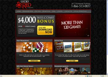 Lucky Red Casino Screenshot