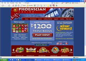 Phoenician Casino Screenshot