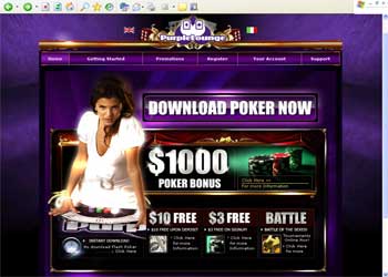 Purple Lounge Poker Room Screenshot