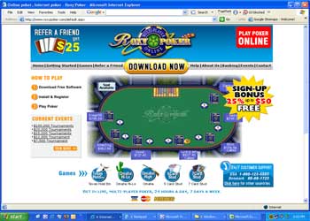 Roxy Poker Screenshot