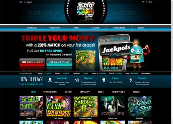 Sloto Cash Casino Screenshot