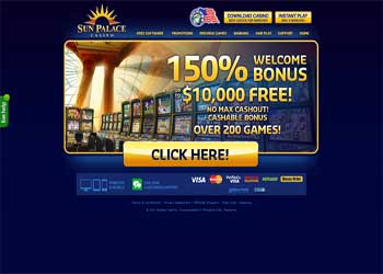 Sun Palace Casino Screenshot
