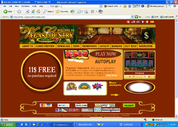 Vegas Country Casino Screenshot