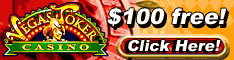 $100 Free at Vegas Joker